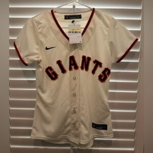 Nike Women's Cream San Francisco Giants Baseball Jersey